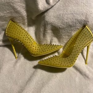 Steve Madden Vala-S CITRON heels size 10